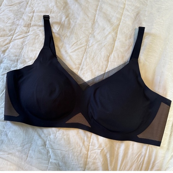 Honeylove CrossOver Bra Black Large - Picture 3 of 6